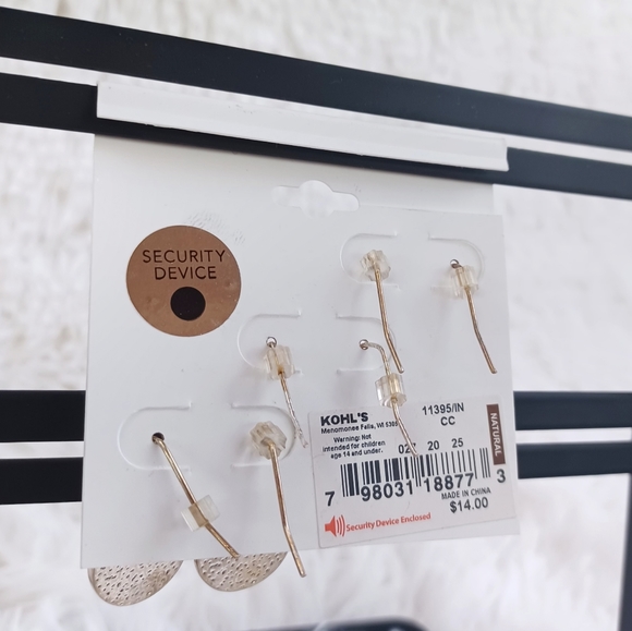 Color Brand 3 Dangle Earring Set - Picture 4 of 9